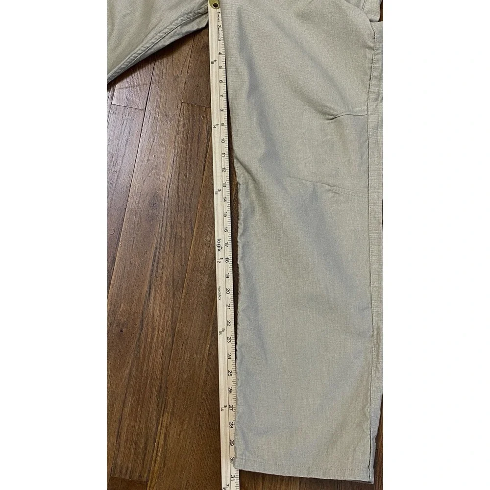 Orvis Trout Bum Mens Pants 36X30 Tan Twill Outdoor Hiking Fishing Camping Travel